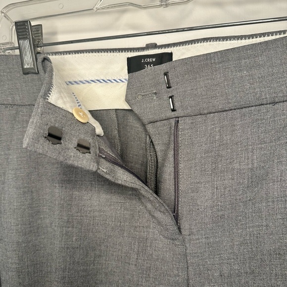 J. Crew Pants Size 10T Cameron Ankle Straight Leg Pockets Machine Wash gray - Picture 10 of 10